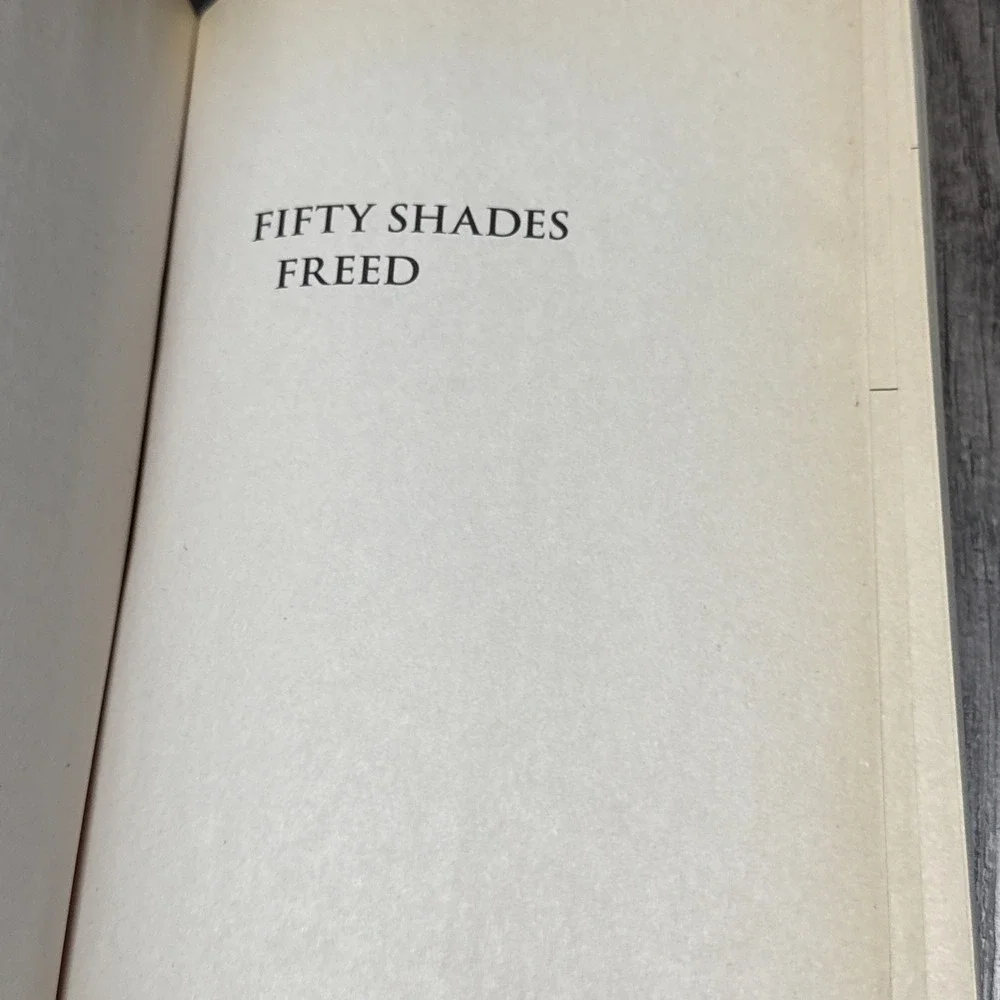 FIFTY 50 SHADES OF GREY BOOKS 2 and 3 Freed and Darker by E. L. James NEW